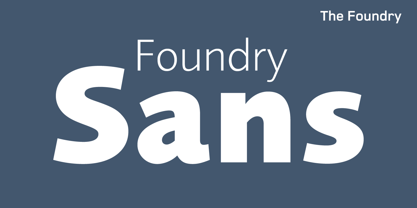 Police Foundry Sans